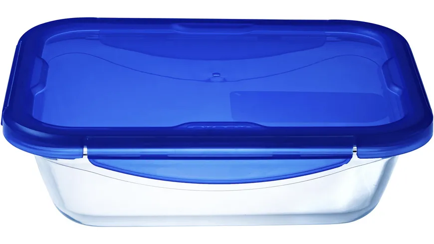 PYREX Cook & Go Mehrzweckform mit Deckel 0,8 l rechteckig