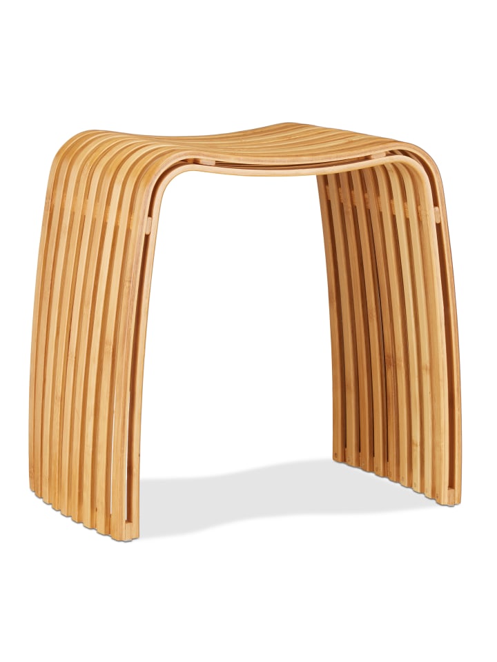 relaxdays Garderoben Hocker in natur günstig kaufen onesize