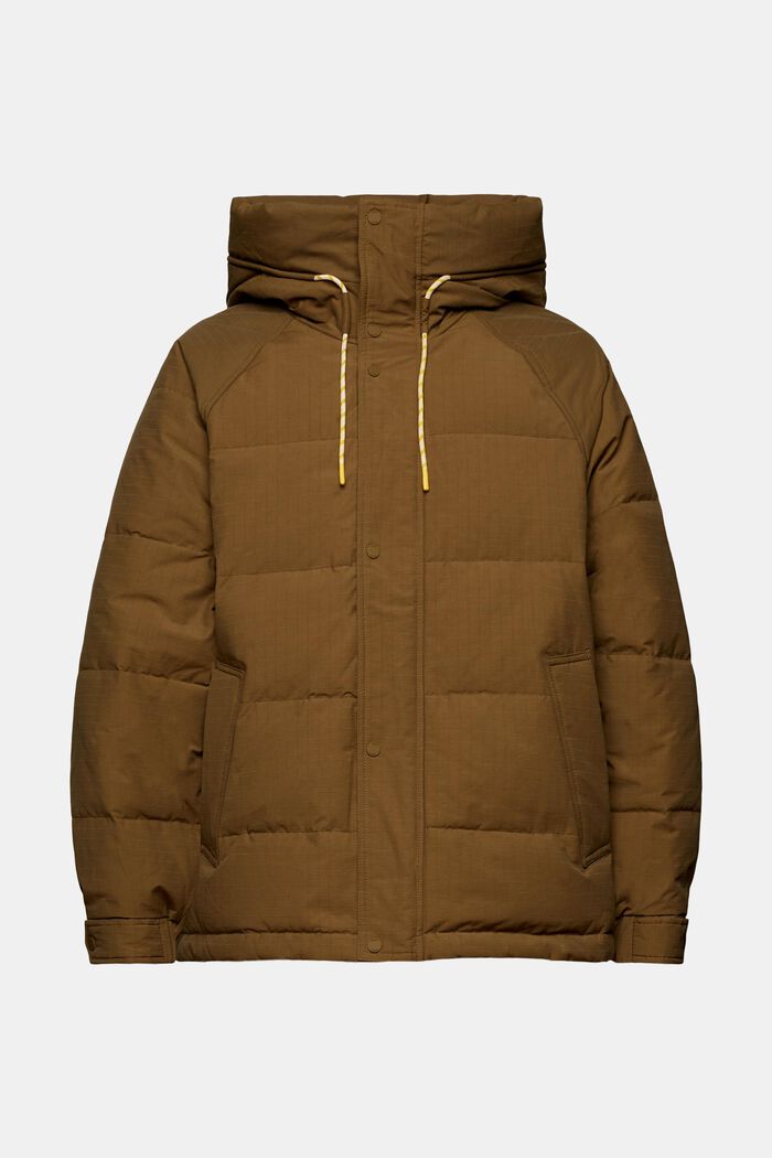 Logo-Steppjacke mit Daunen