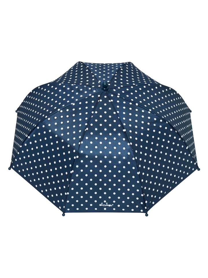 Playshoes Regenschirm Punkte in Marine günstig kaufen onesize