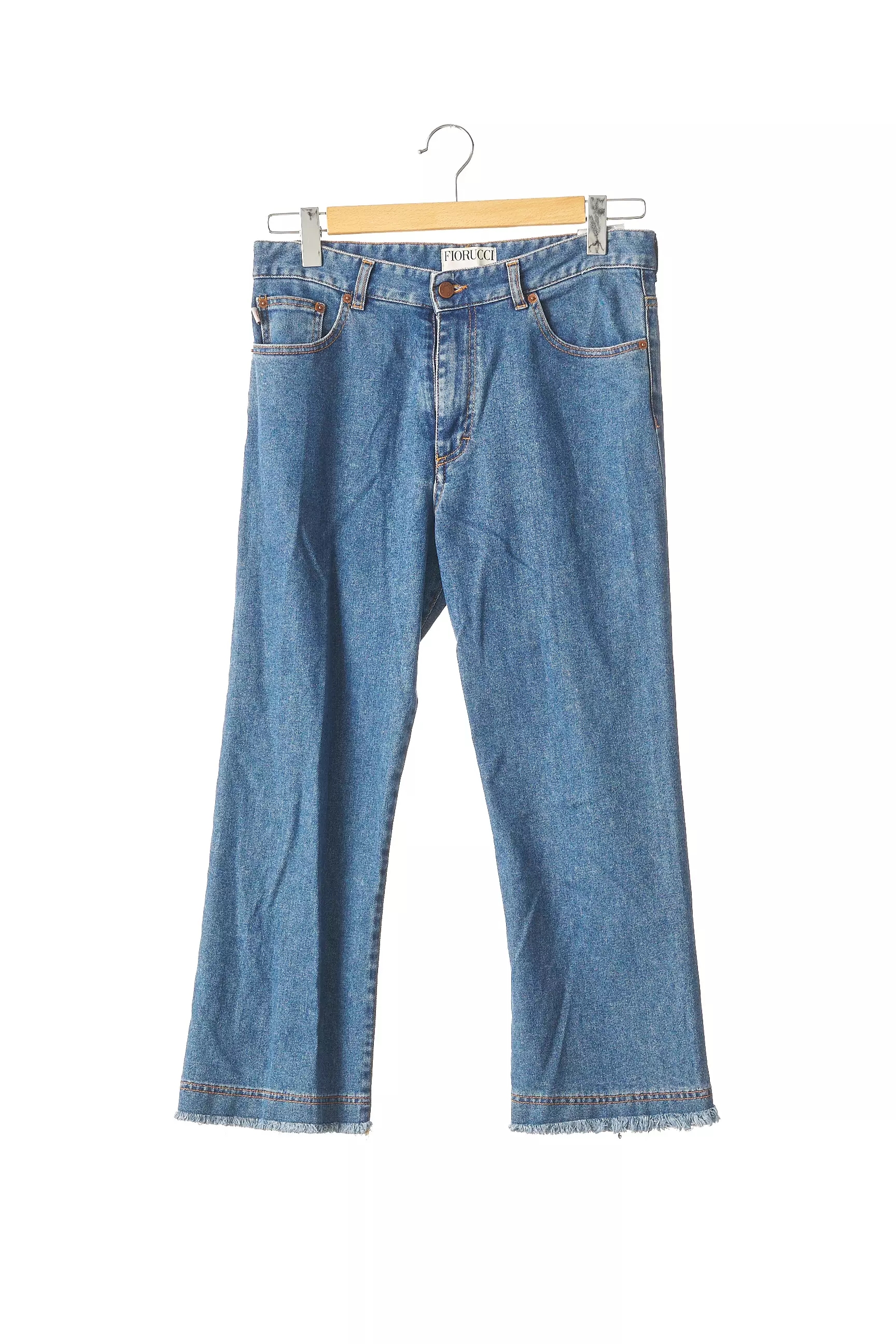 Fiorucci Pantalon7 8 Femme couleur bleu