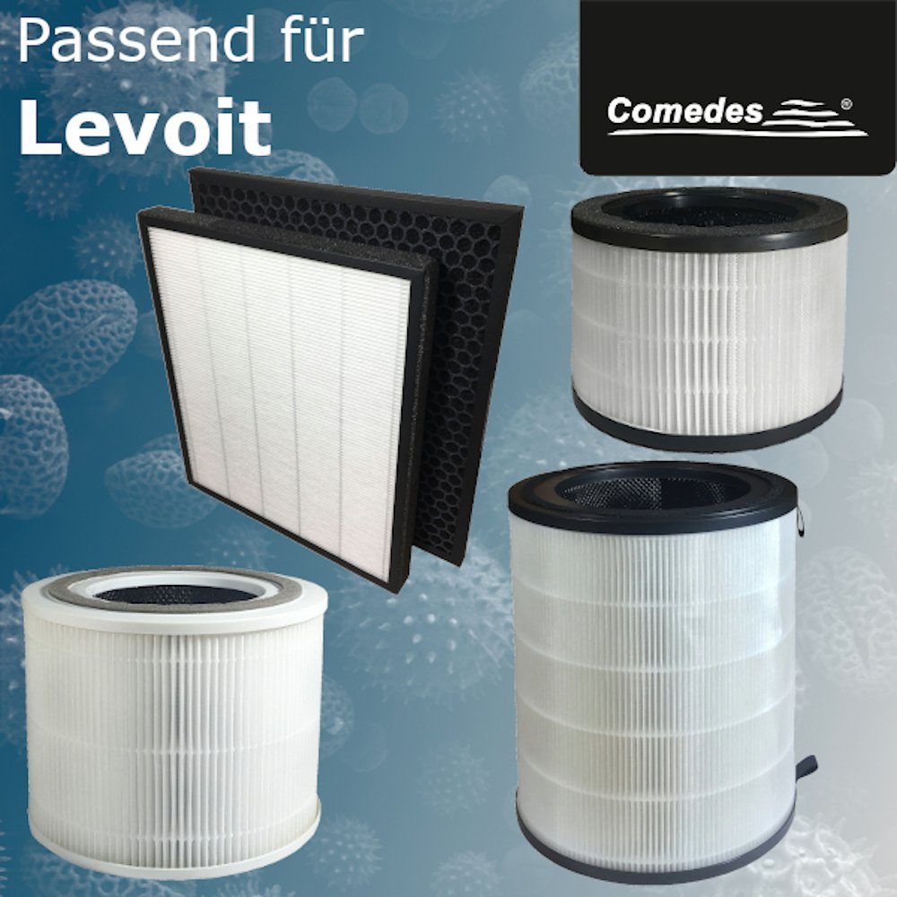 Comedes Ersatzfilter einsetzbar statt Filter Levoit Vista 200-RF, Zubehör für Levoit Luftreiniger Vista 200, einsetzbar statt Levoit Filter Vista 200RF