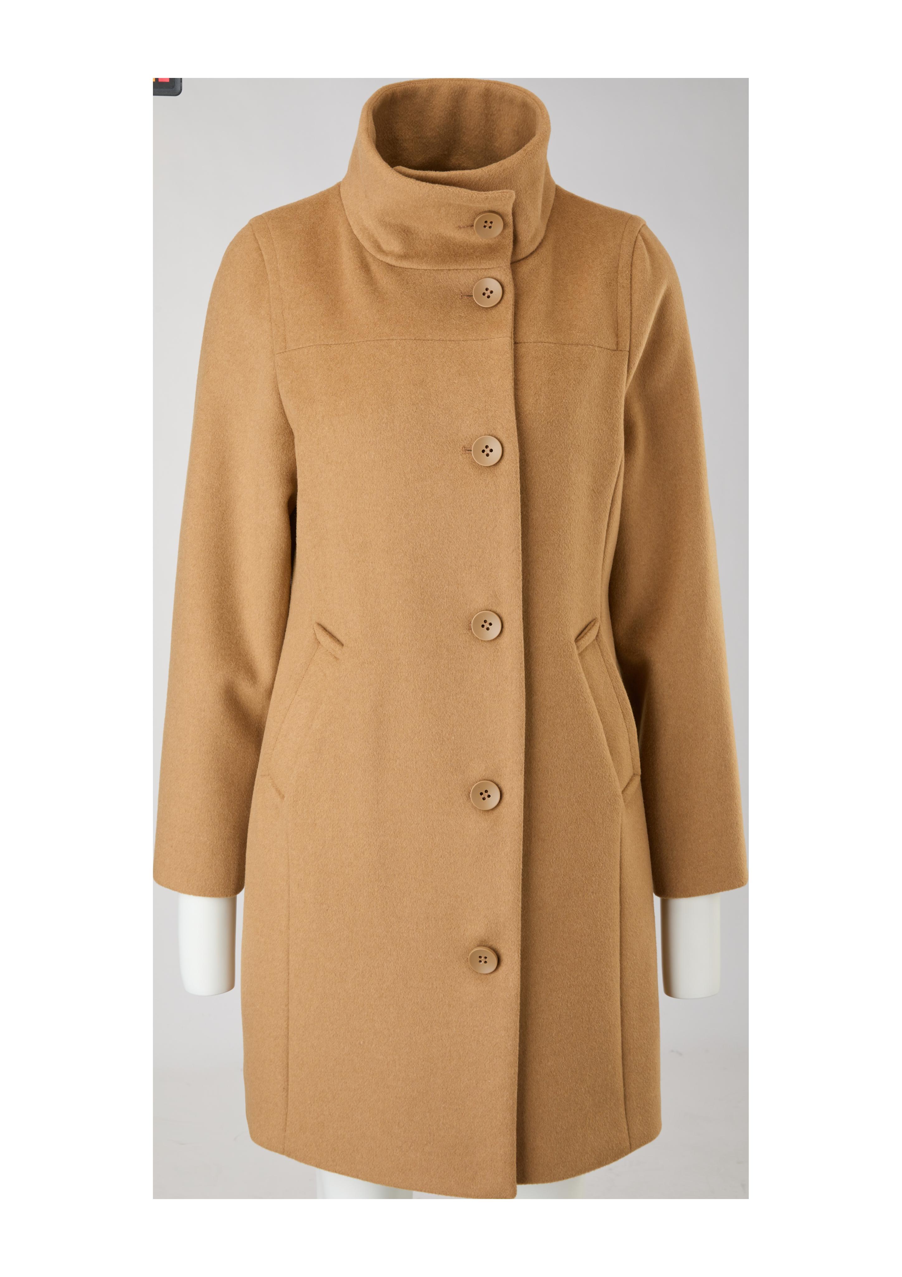 Wollmixmantel in klassischem Look  2116948-8469