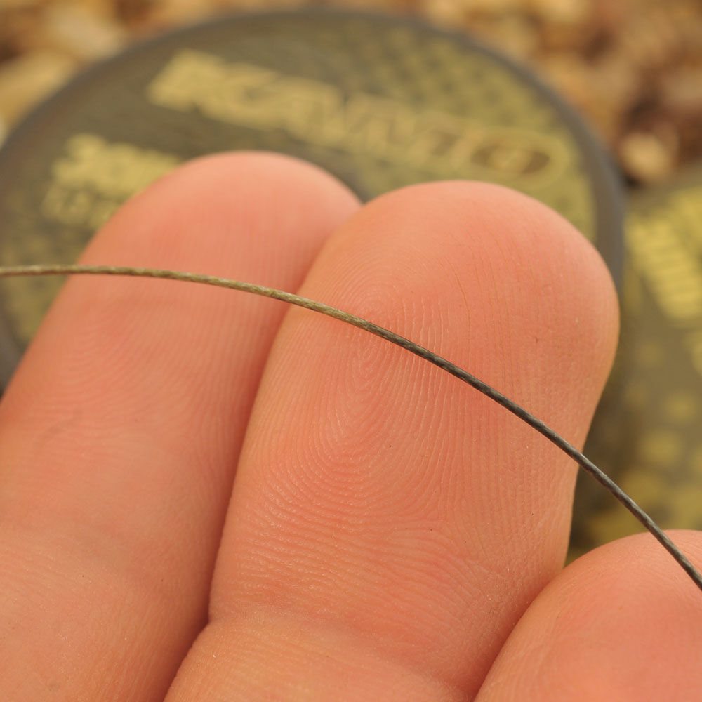 Korda Kamo beschichtetes Vorfach Karpfengeflecht (20 m)