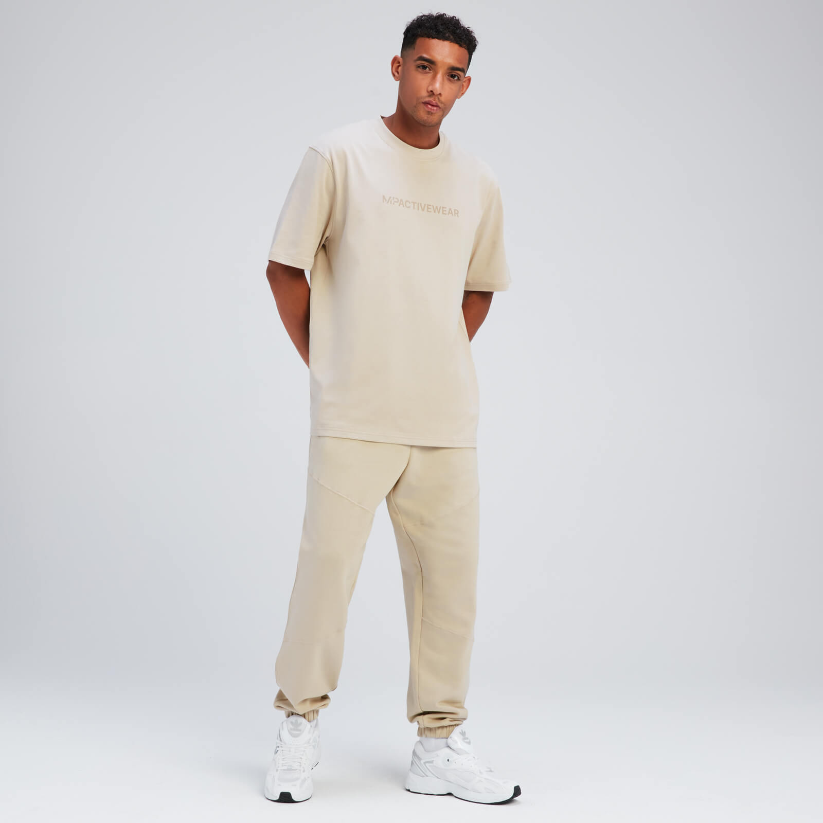 T-shirt oversize MP Rest Day pour hommes – Gris toile