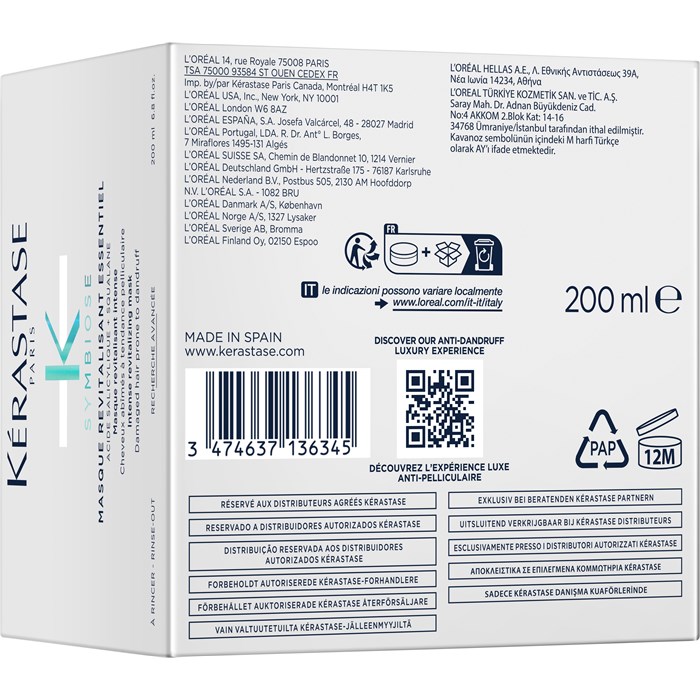 Masque Revitalisant Essentiel