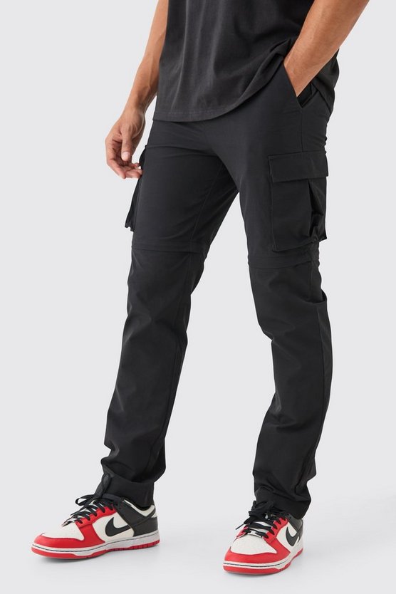 Stretch Cargo-Hose mit Reißverschluss