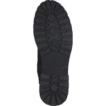 Charmosa Schnür Boots in schwarz