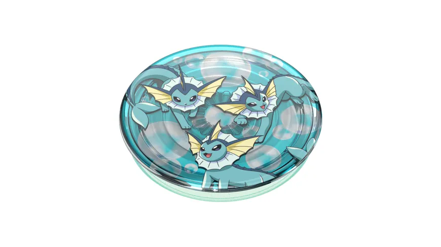 PopGrip - ausziehbarer Handy-Griff Handyhalter - Pokémon Vaporeon Bubbles