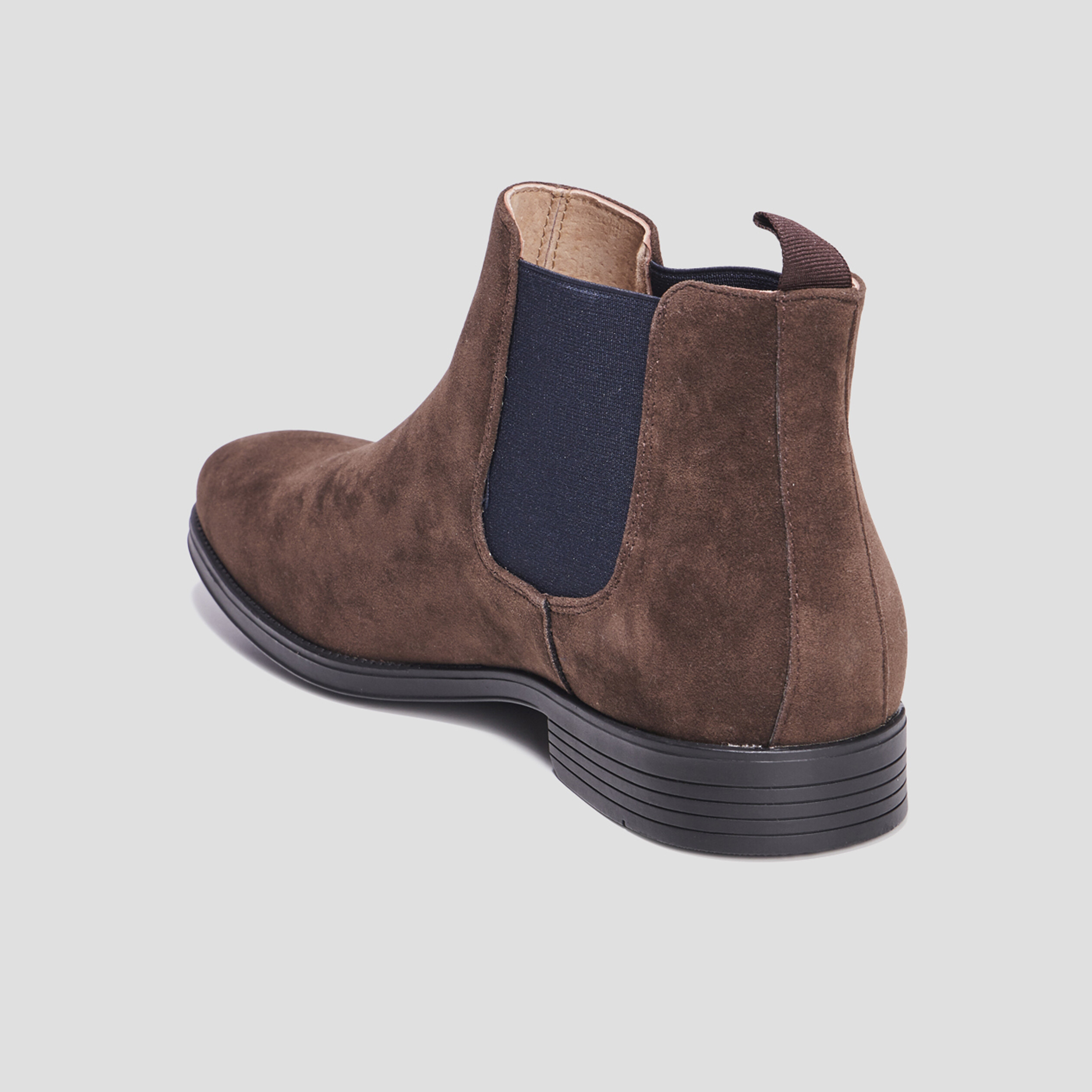 Bottines chelsea en cuir Barles marron foncé homme | La Halle
