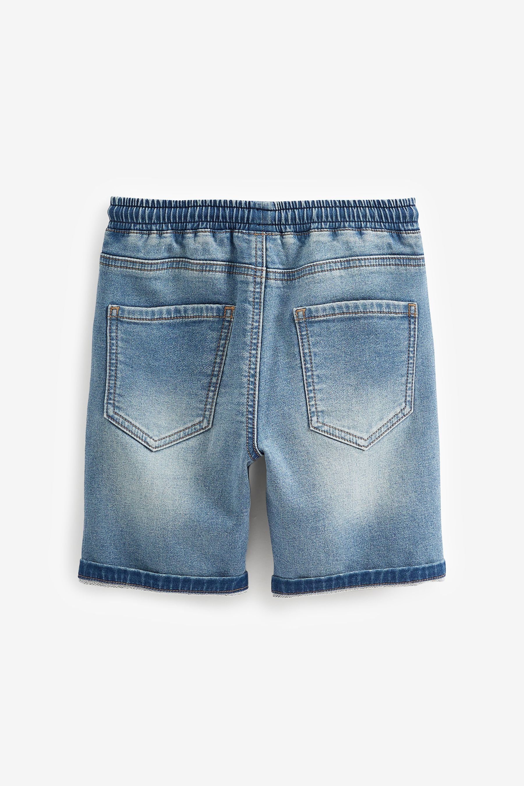 Next Jeansshorts Jersey-Denimshorts im 2er-Pack (2-tlg)