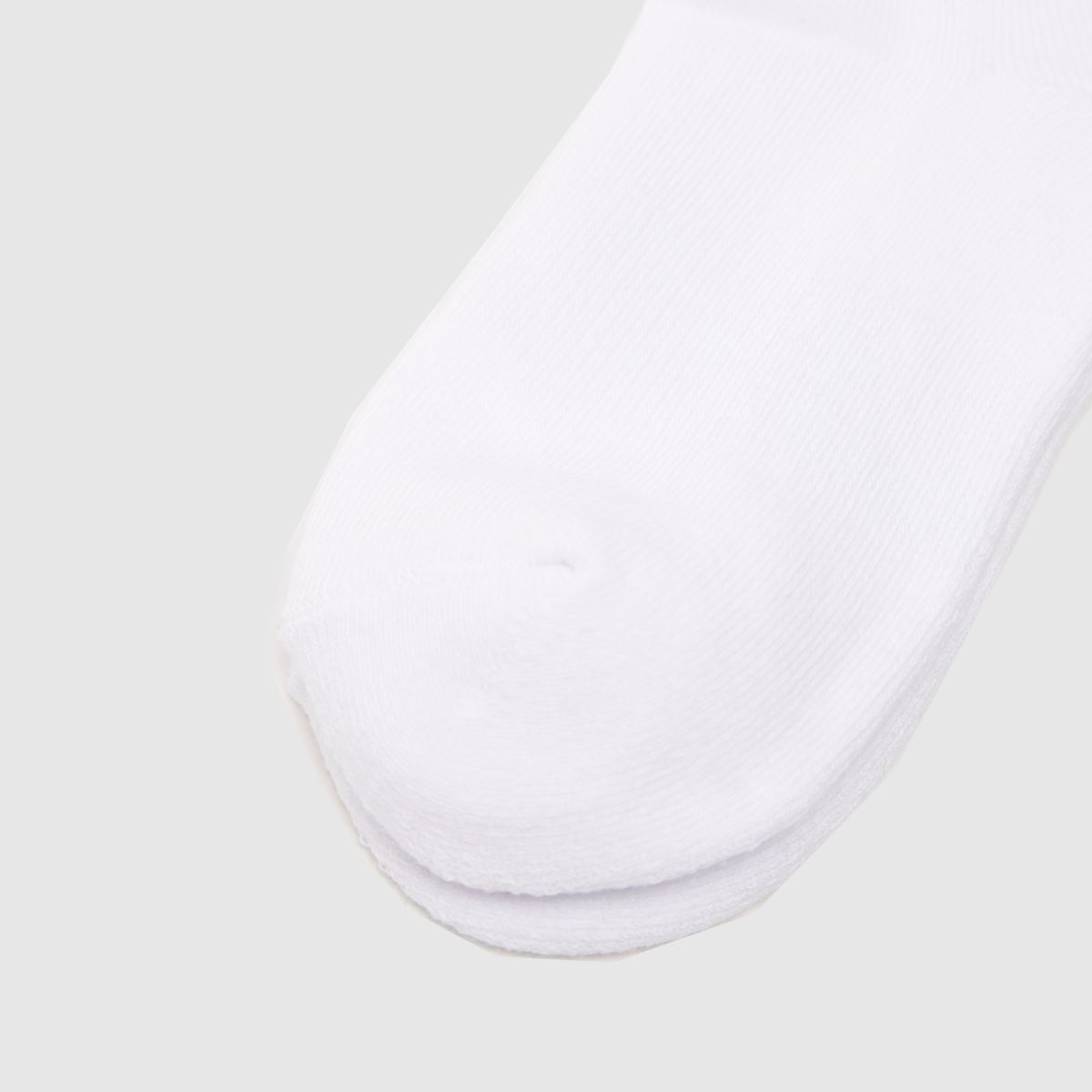New Balance vita strumpor med liten logotyp, 3-pack