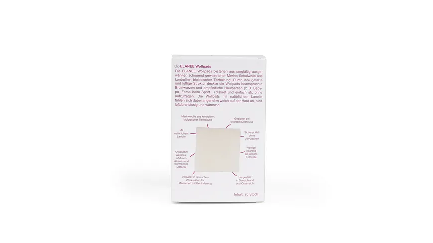 ELANEE Wollpads, 20 Stück