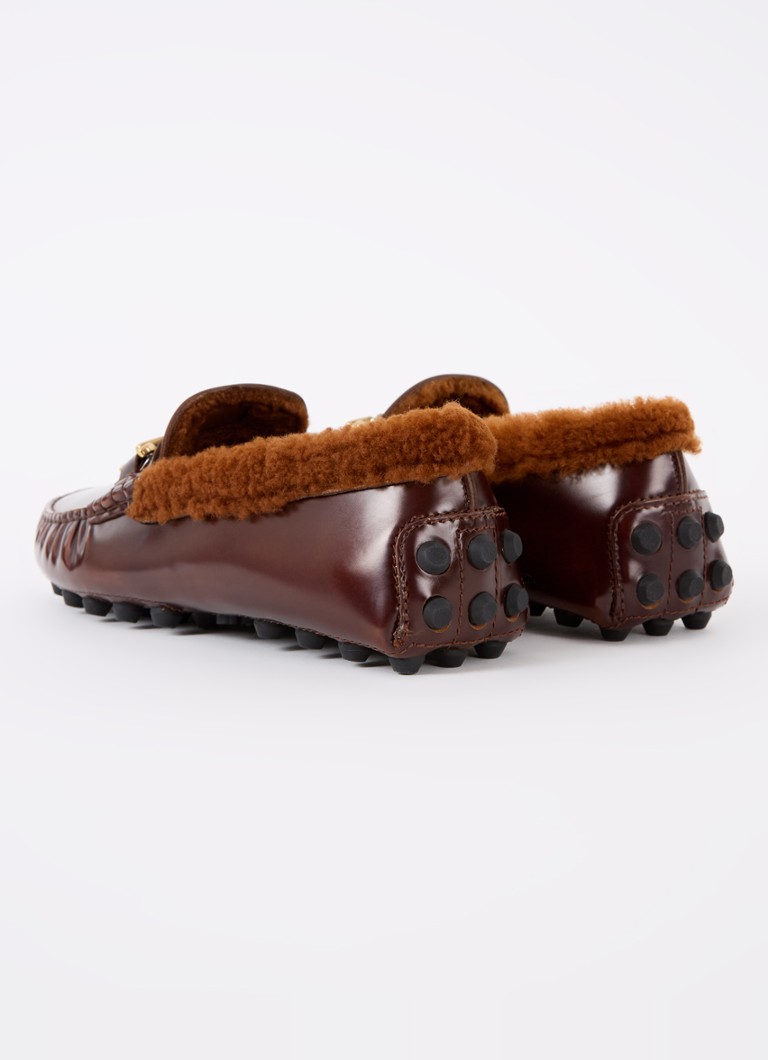Tod's Gommino Macro-mokkasin laget av saueskinn