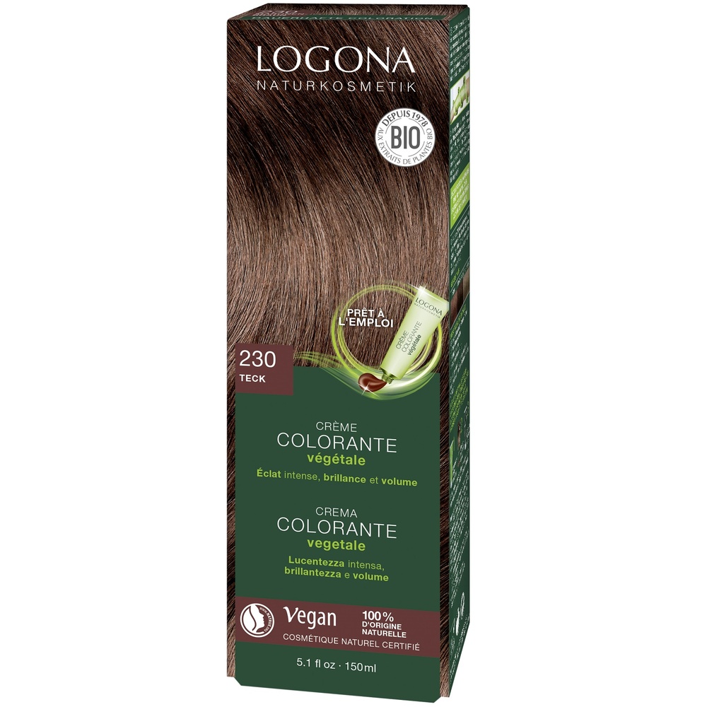 logona Crème colorante teck 150ml Colorations