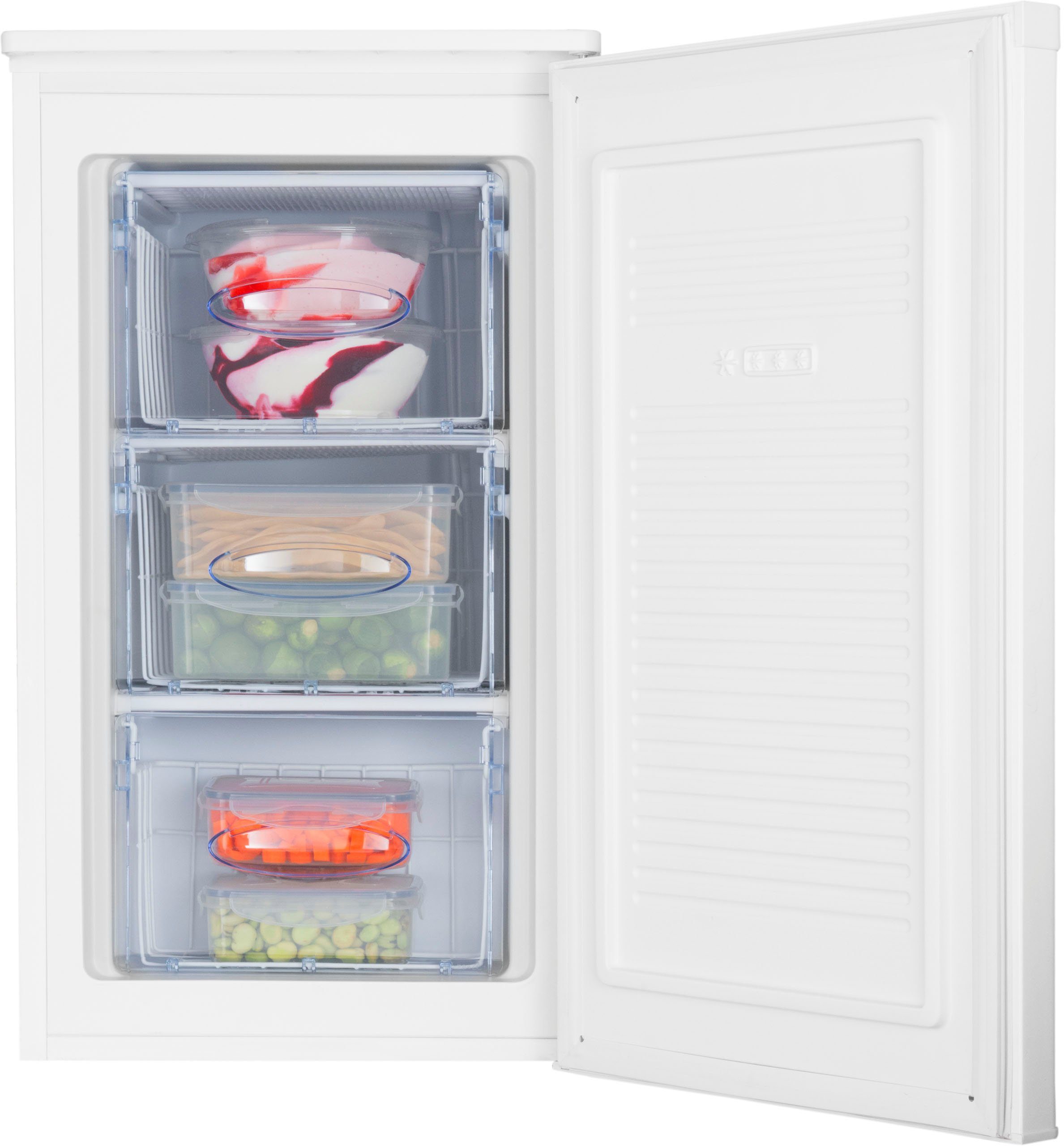 Amica Gefrierschrank GS15496W, 85 cm hoch, 48 cm breit