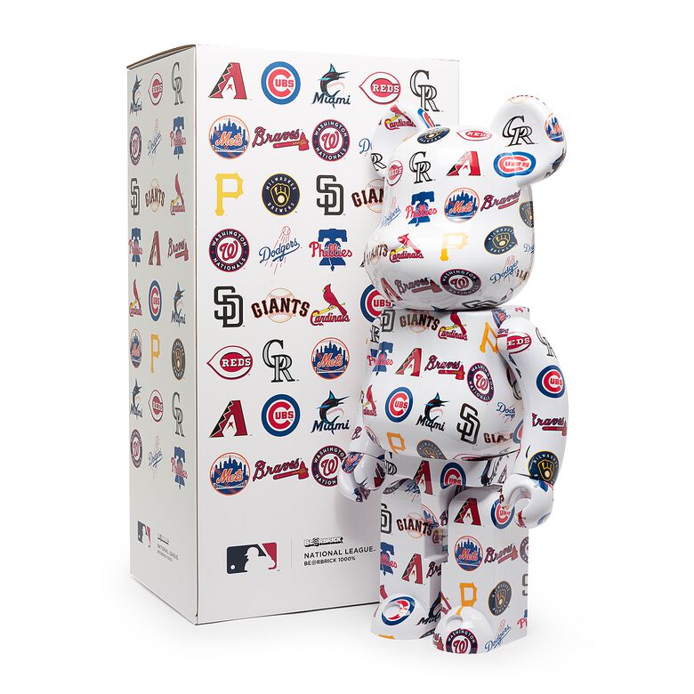 Medicom Bearbrick MLB National League 1000% multicolor