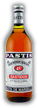 Pastis Bastidon 1,0 Liter Pastis Bastidon 1,0 Liter  1	 Liter - Vol 45%