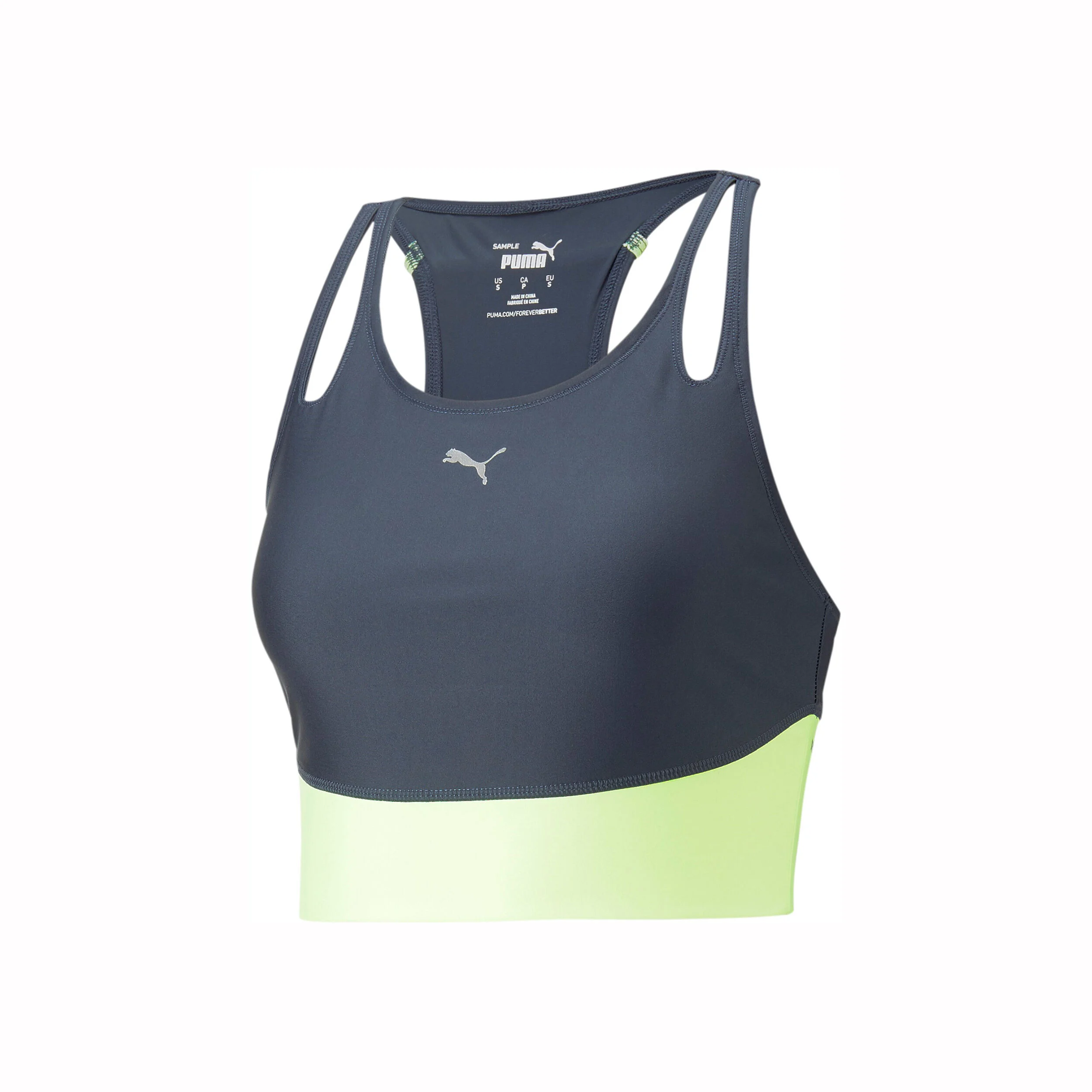 Run Ultraform Crop Tank-Top Damen - Blau