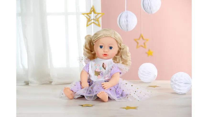 Baby Annabell Tütütkleid lila 43cm
