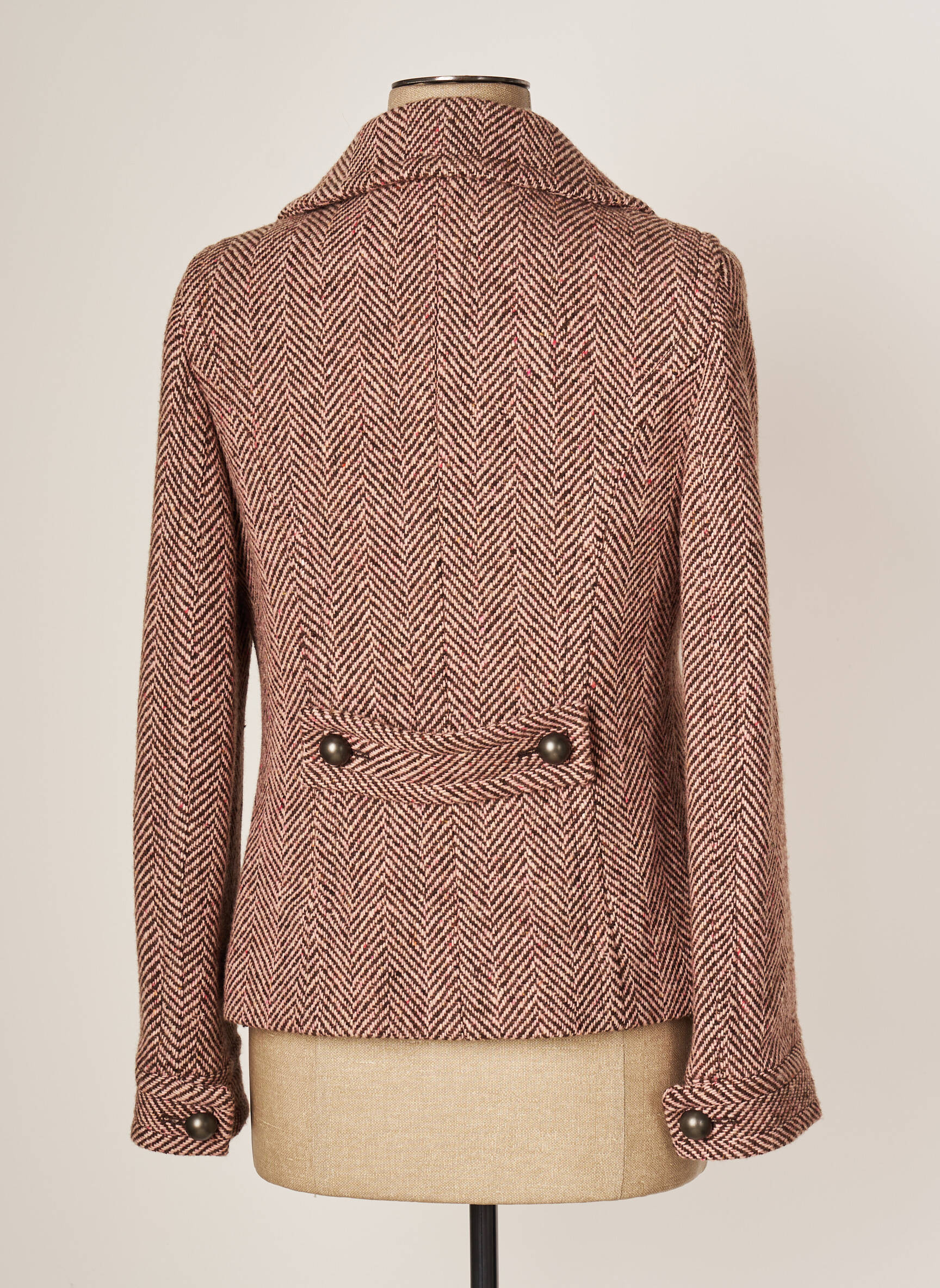 Teenflo Maurice Tarica Manteaux Courts Femme couleur marron