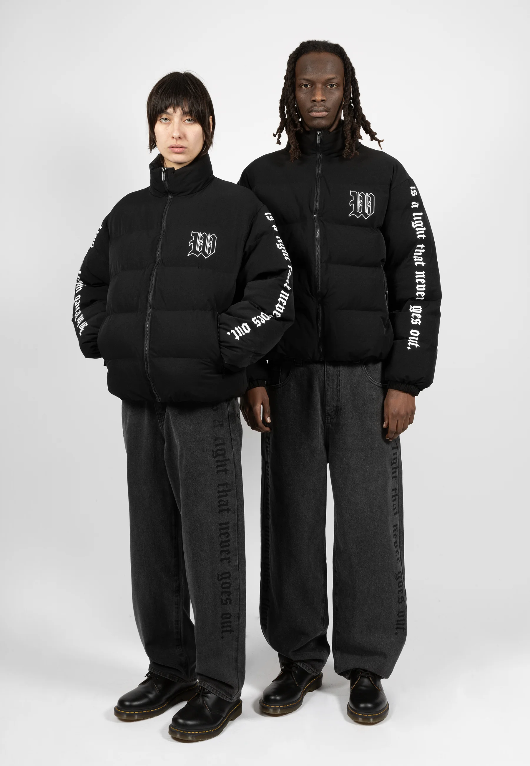 Wasted Paris MERCY PUFFER JACKET UNISEX - Chaqueta de invierno