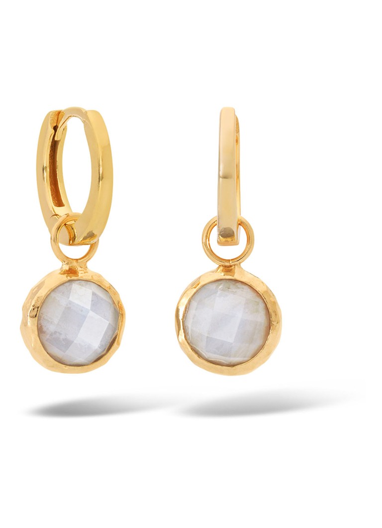 Casa Jewelry Amalfi gold-plated earrings