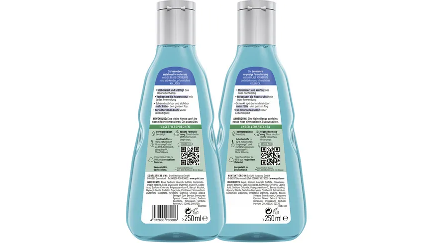 Guhl Shampoo Langzeit Volumen Doppelpack 500 ml