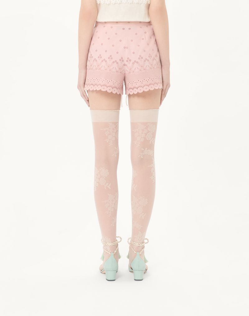 Shorts em Sangallo com motivo Fleur A Jours Daisy