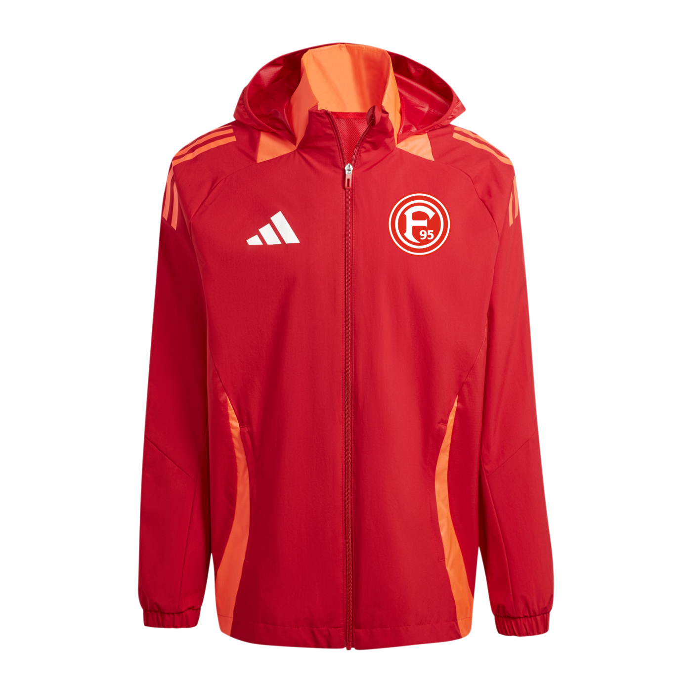 adidas Fortuna Düsseldorf Allwetterjacke Rot