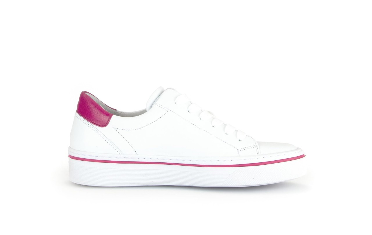 GABOR Freizeit Schnürer weiss Gabor Fashion Sneaker low 43.264.20 weiß