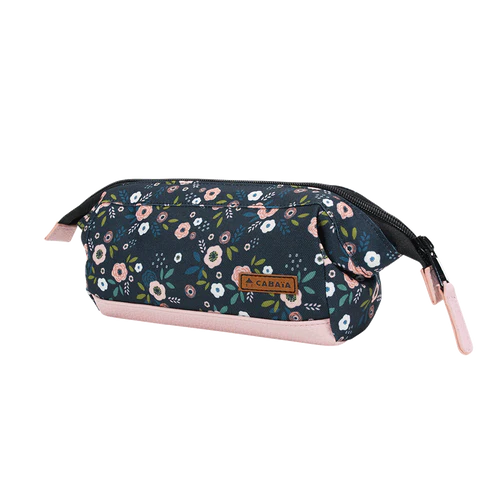 Lancaster Road dark green school pencil case