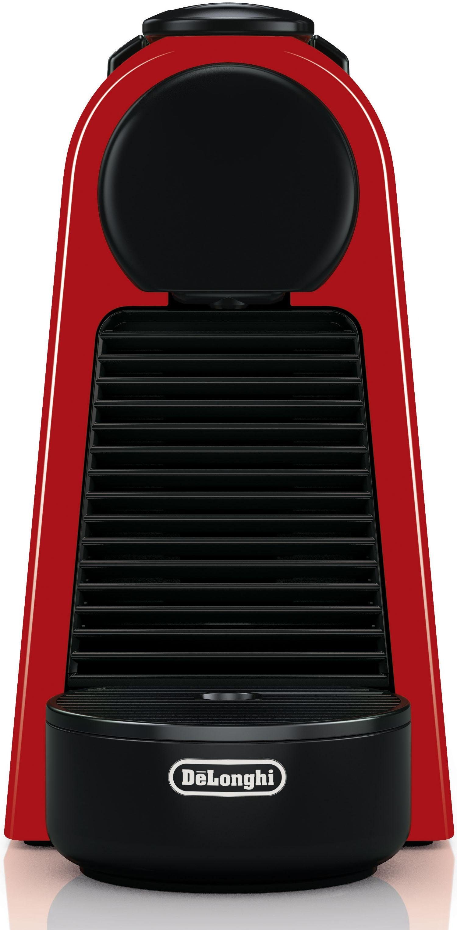 Nespresso Kapselmaschine Essenza Mini EN85.R von DeLonghi, Red, inkl. Willkommenspaket mit 7 Kapseln