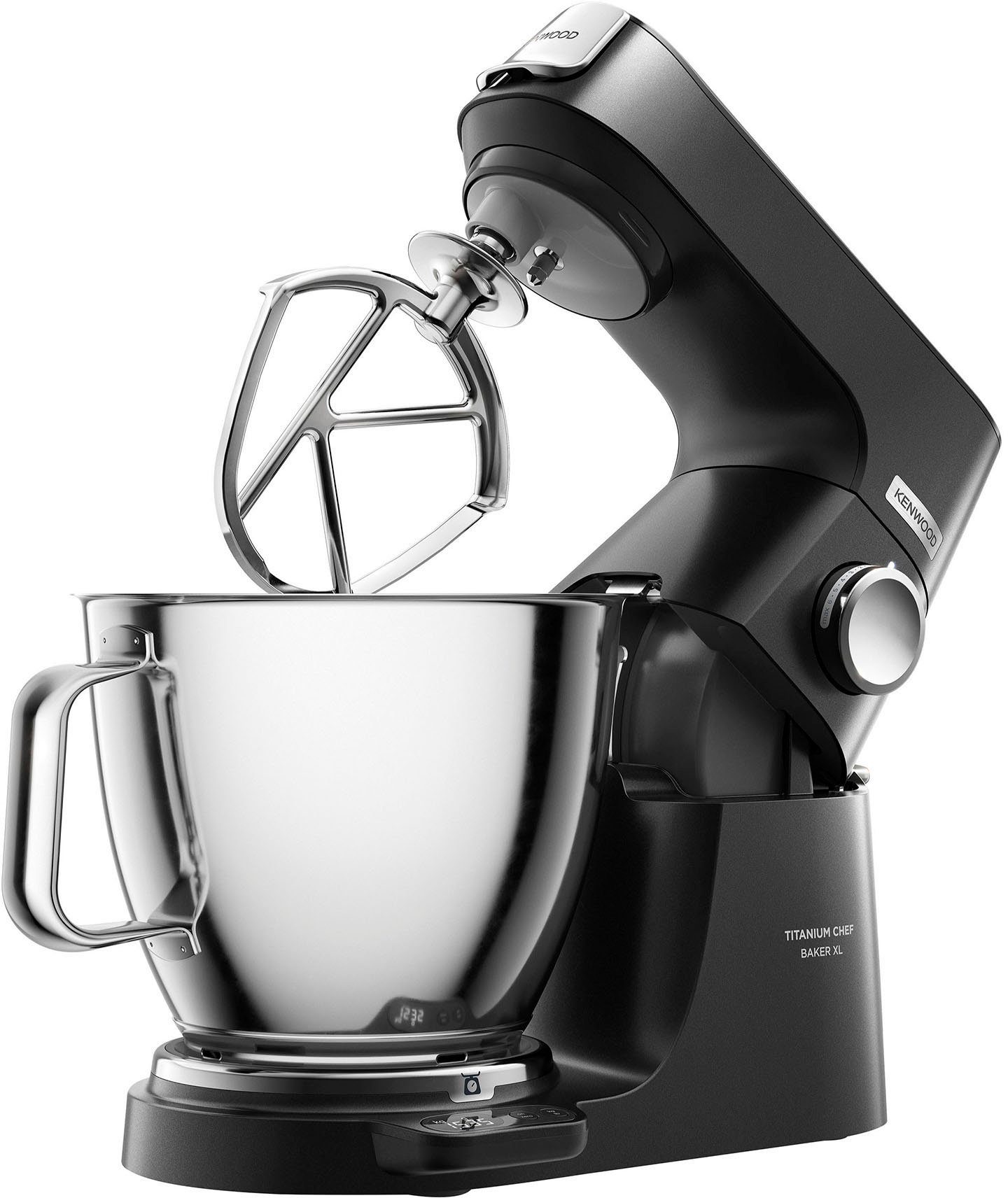 KENWOOD Küchenmaschine Titanium Chef Baker XL KVL85.004BK, Zubehör, Gratis Wert UVP 319,-