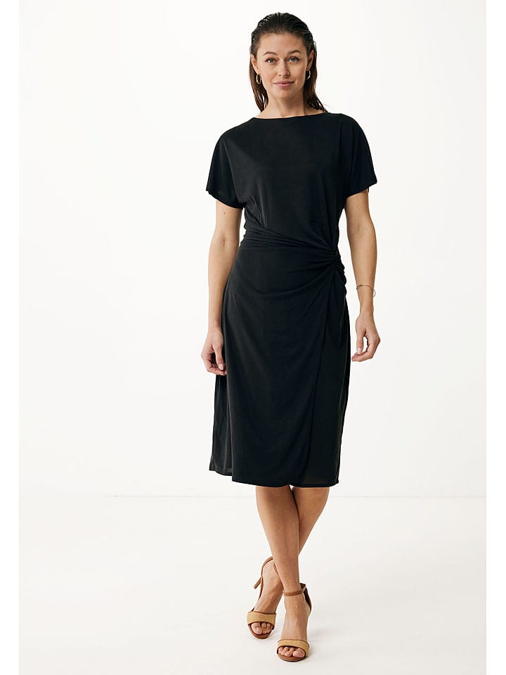 Mexx Kleid in Schwarz günstig kaufen