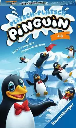 Plitsch-Platsch Pinguin - Reisespiel ab 4 Jahren