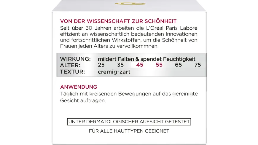 L'Oréal Paris Anti Falten Expert 45+ Tagpflege 50 ml