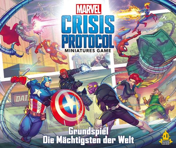 Marvel: Crisis Protocol Grundspiel - Die Mächtigsten der Welt