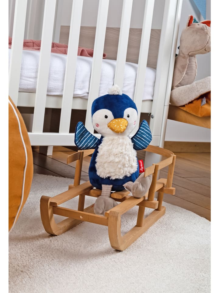 Sigikid Kuscheltier Pinguin Patchwork Sweety in dunkelblau/mehrfarbig günstig kaufen onesize