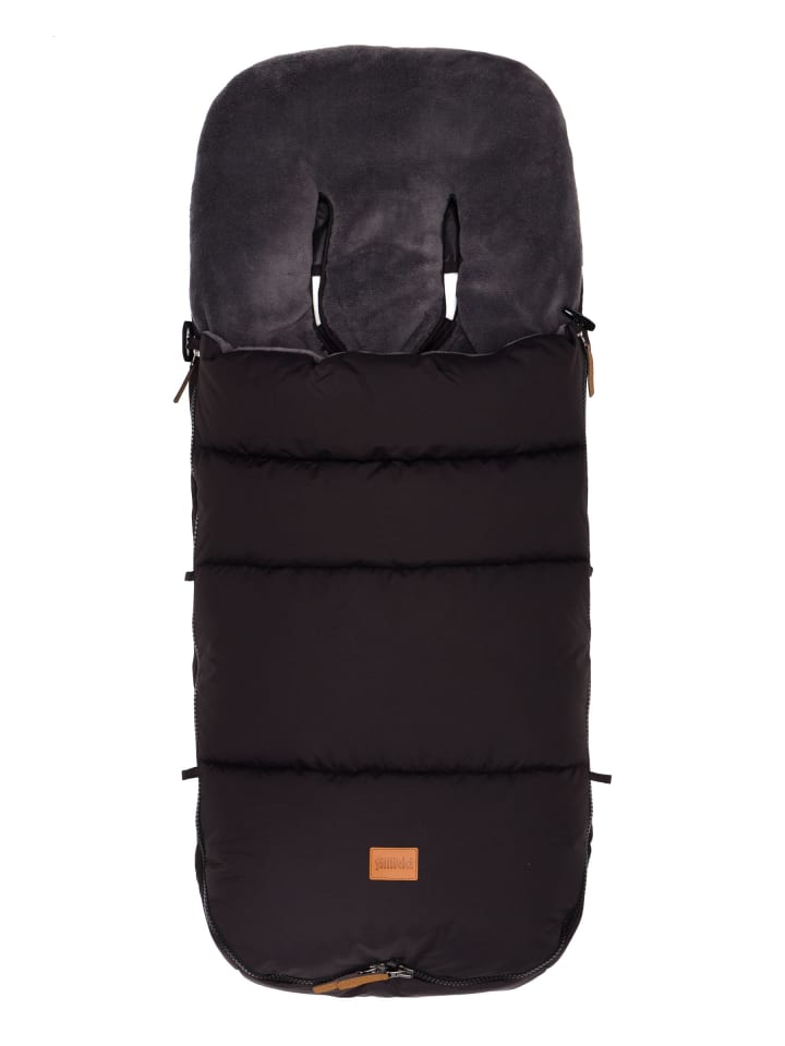 fillikid Winterfußsack Kinley Exklusiv in Schwarz günstig kaufen onesize
