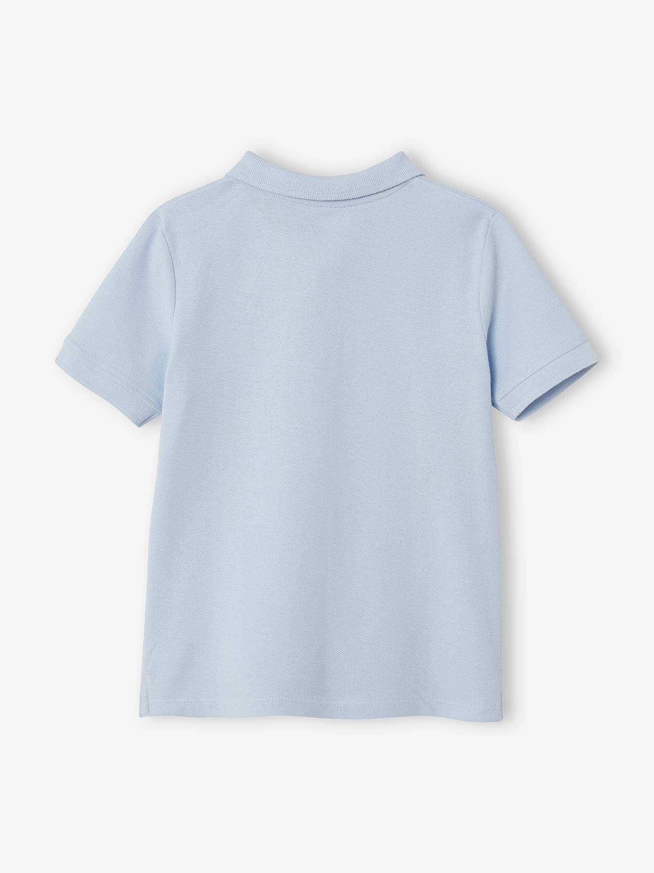 Vertbaudet Jungen Poloshirt, kurze Ärmel Oeko-Tex - hellgelb