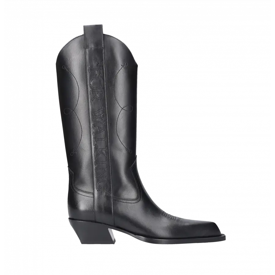 Off-White - Stiefeletten FOR WALKING TEXAN Kalbsleder - schwarz