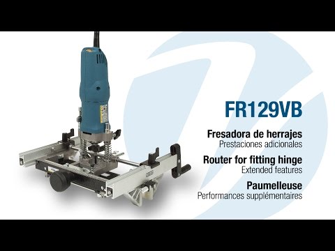Mașină de frezat pentru balamale de uși Virutex 2900820 FR129VB/250