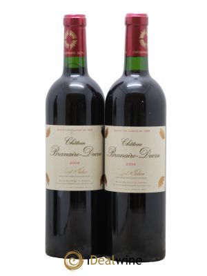 Château Branaire Ducru 4ème Grand Cru Classé  2004 - Lot de 2 Bouteilles