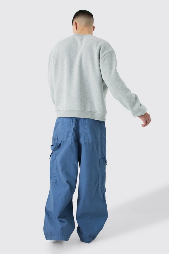 Oversize Sweatshirt mit Applikation