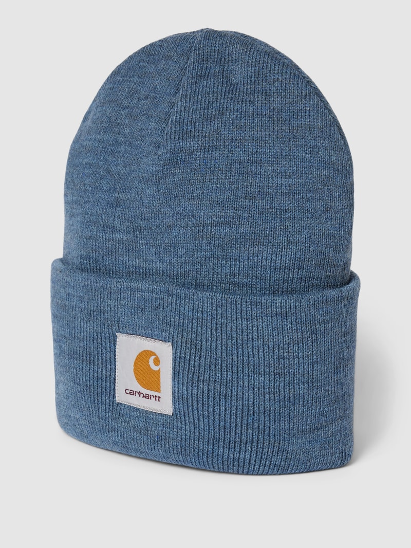 Mütze mit Logo in jeans meliert