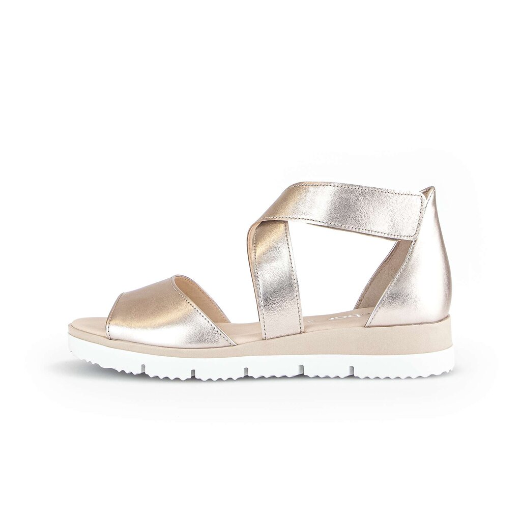 Gabor fashion Riemchensandale gold