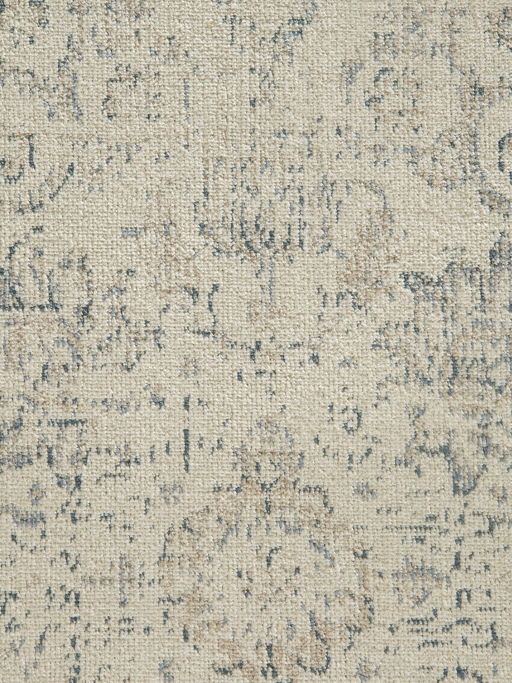 Masuri Vintage-Teppich, Creme/Blau