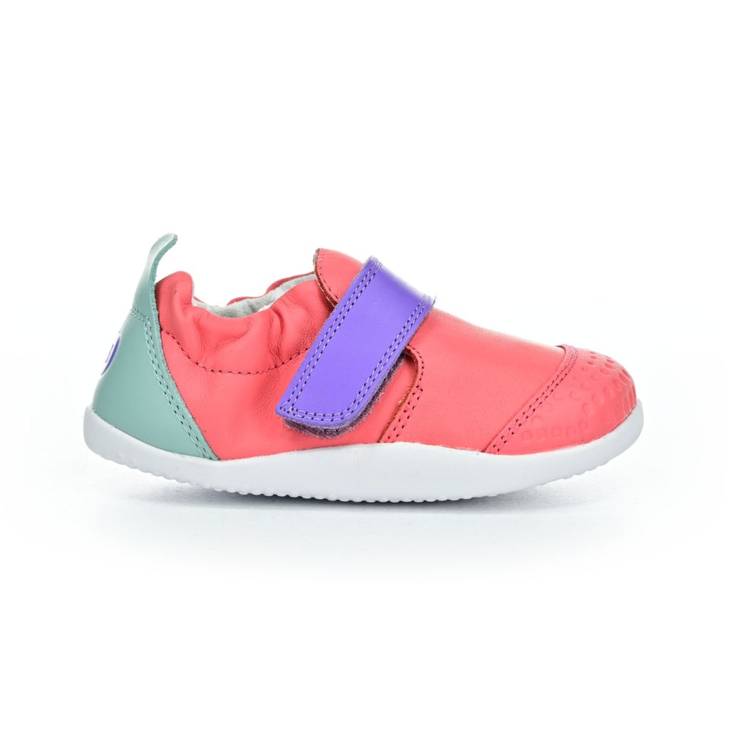 Bobux Go Ocean Coral-Meta Mauve Xplorer Barfuß-Lauflernschuhe