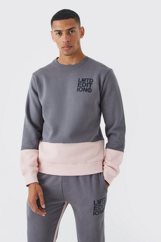 Limited Edition Slim-Fit Colorblock Trainingsanzug